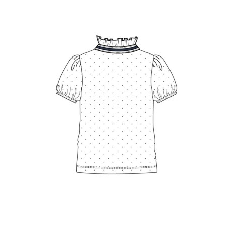 Блузка для девочки, рост 128 см-3