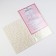The folder for the marriage of "white" boumvinyl, soft, a4