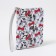 Children's wallet with lightning, white/red color