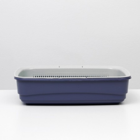 The tray is large with the Atlantis “Standard” net, 42 x 31 x 10 cm, purple,-1