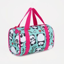 Bag's bag with lightning, mint/pink color