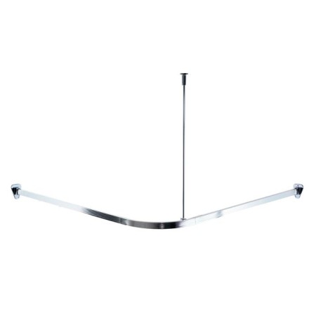 Bathroom cornice (modern design) 90x90 cm, white color-1