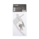 Window tundra handle with a lock of 35 mm, metal, white