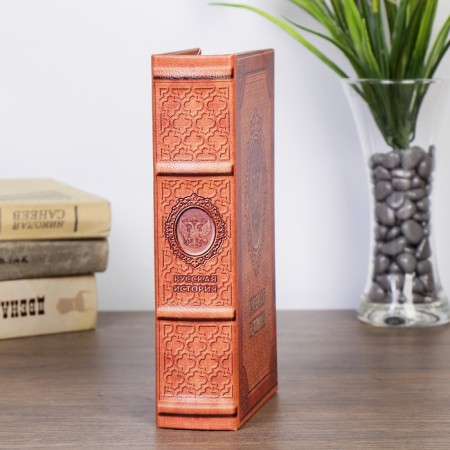 Safe wood book "Russian History" 21x13x5 cm-3