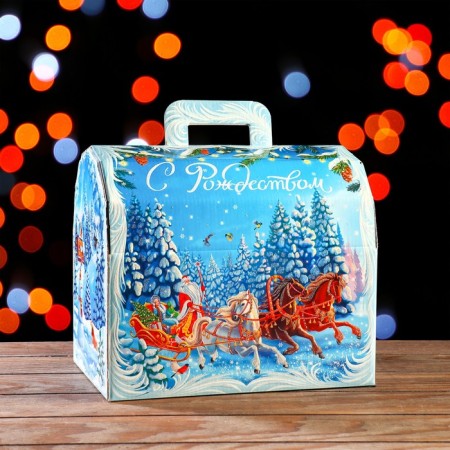 Gift box "Troika rushes", 28 x 20 x 25 cm-1