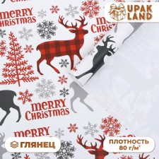 Glossy packaging paper 