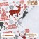 Glossy packaging paper "New Year's house", 70 x 100 cm, 1 sheet