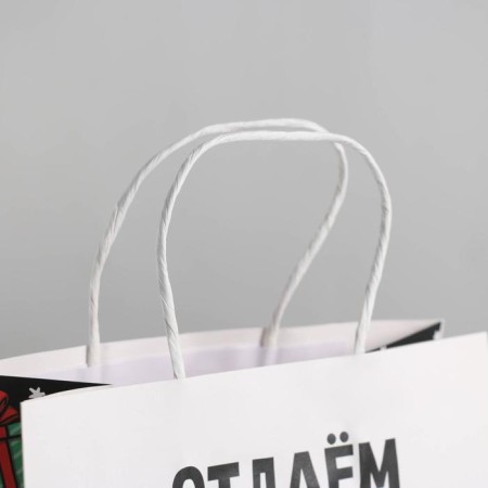 Gift package “Give gifts”, 22 x 22 x 11 cm, New Year-3