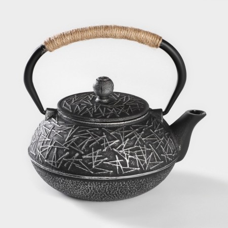 The keging share of the Chroma, 800 ml, with sieve, enameled coating inside, color gray-3