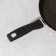 ALFA pan, d = 22 cm, removable handle, glass cover, anti -stick coating, burgundy color