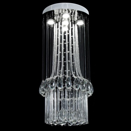 Lamp cascade "Brianna" 5xled chrome 40x40x83cm Bayerlux-2
