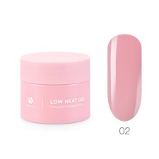 Low-temperature single-phase color gel Adricoco Low Heat, No. 02 Direct pink, 15 ml