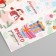 Stick Paper "Snowman" 3x9 cm sheet 10x10 cm