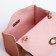 Baby bag on fasting, pink color