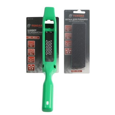 Chaber on drywall tundra, plastic, 140 x 40 mm + gift grid for Shaber - 1 pc.-4