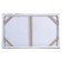 Kholst painting on the subframe "Bouquet of white flowers" 60x100 cm