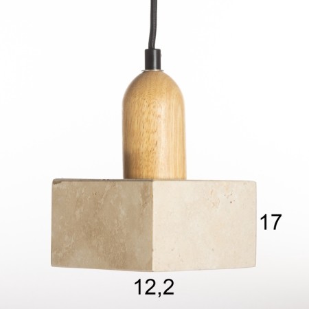 Lamp "Hoover" E27 40w beige 12x12x19-169cm-5