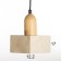 Lamp "Hoover" E27 40w beige 12x12x19-169cm