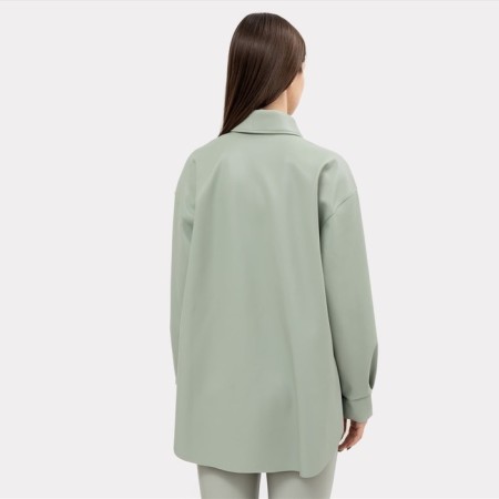 Female shirt, sage color, size 44-1