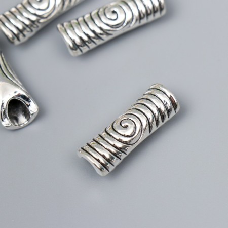 Busina for creativity Metal "Spiral" silver G470B705 1x2.8 cm