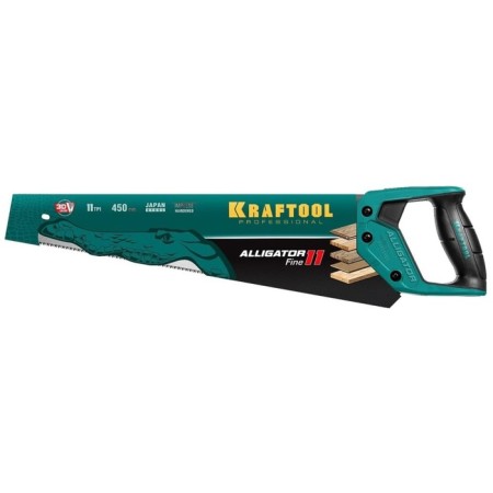 Scabber Alligator Black 11, 450 mm, 11 tpi, straight tooth, accurate cut-1