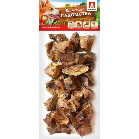 Farmers "Zooogurman" light beef, dark, 50 g