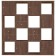 Built -in element with a Home Smart rack door, 33.4x32.3x27.6 cm, vintage color