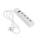 Network filter Union, 4 nests, 1.5 m, 10 a, 2200 watts, with salary, white