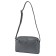 Bag Cross-Bodi with a zipper, gray color