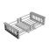 Moika Fabia Profi, 40x50 cm, Sredal, S = 3.0 and 0.8 mm, siphon with overflow + basket