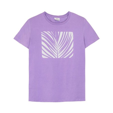 Female T -shirt, size 44, lilac color-3