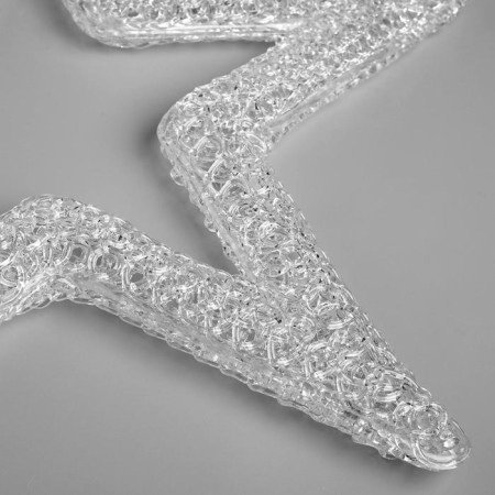 LED figure "Zvezda" 50 cm, acrylic, 45 LED, 220 V, glow of white-4