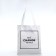 Bag Schoper "Change the World" 35x0.5x40 cm, Department without lightning, without lining, white