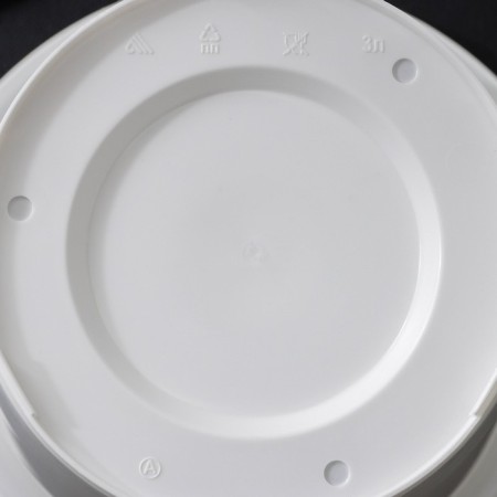 Pot with the Podon "Economy", 3 l, white color-4