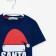 New Year. Pajama Children's KAFTAN "Santa Team" Size 34 (122-128 cm)