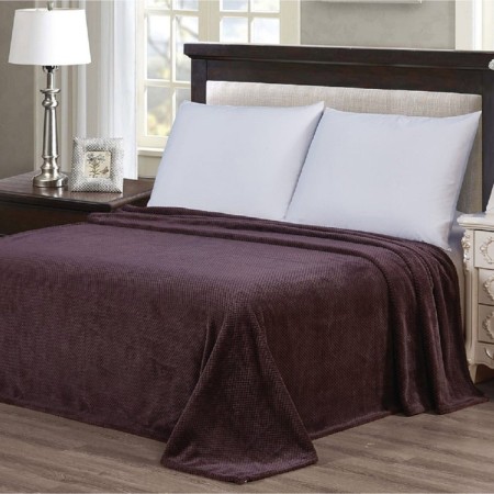 Pinoli Euro plaid, size 200 x 220 cm, Velsoft