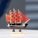 Souvenir small “Marianna” souvenir ship, sides with a white strip, scarlet sails, 3 × 10 × 10 cm