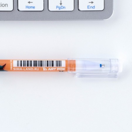PEC PLACE WRITE-WRITIRY WITH THE COVER "Spy HANCHE", Blue Paste, Gel 0.5 mm-6