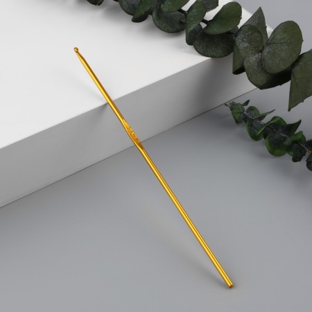 Knitting hook, d = 2.5 mm, 15 cm, mix color