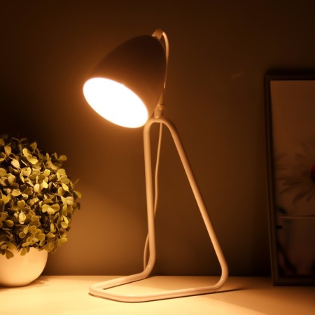 Tall lamp "Stand" E27 40W white 15x16.5x38 cm-2