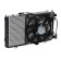 Cooling unit (radiator+condenser+fan) for Panasonic Lada 2172-1308008, Luzar LRK 01272