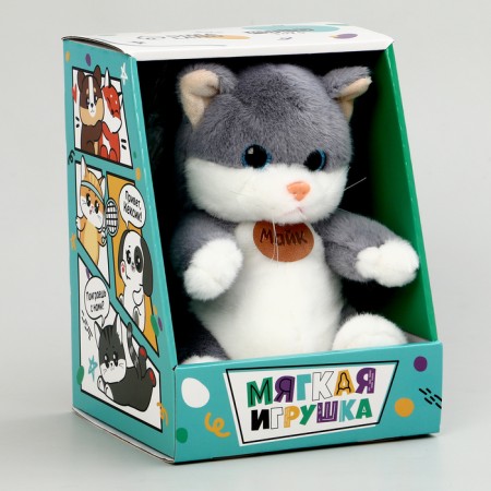 Soft toy "Cat Mike"-1