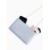 Female bag on farmar, silver color