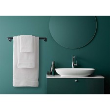Terry towel Kerry, size 30x50 cm, white color