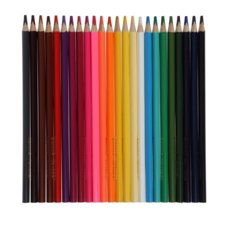 Pencils of 24 flowers "premium", thickened-1
