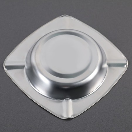 Ash made of stainless steel "Classic", d = 11.5 cm, silver color-2