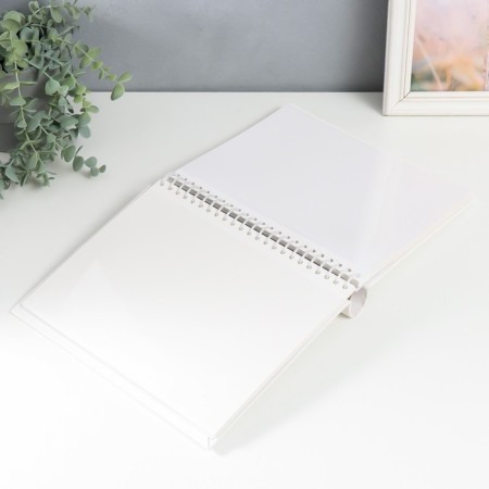 Photo album magnetic for 30 sheets 23x28 cm, white-2