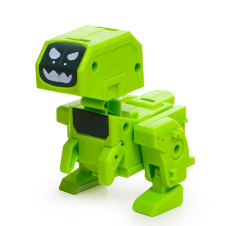 Set of robots "alphabet", transformed, 7 pieces, gather in 1 robot-3