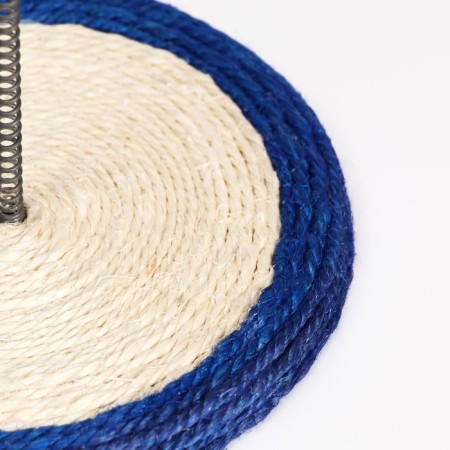 Cat Domestan "Sizaley Mouse on the Sisaley Stand", 19 x 23 cm, mix of flowers-6