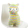 Soft toy "Lama", 45 cm, striped